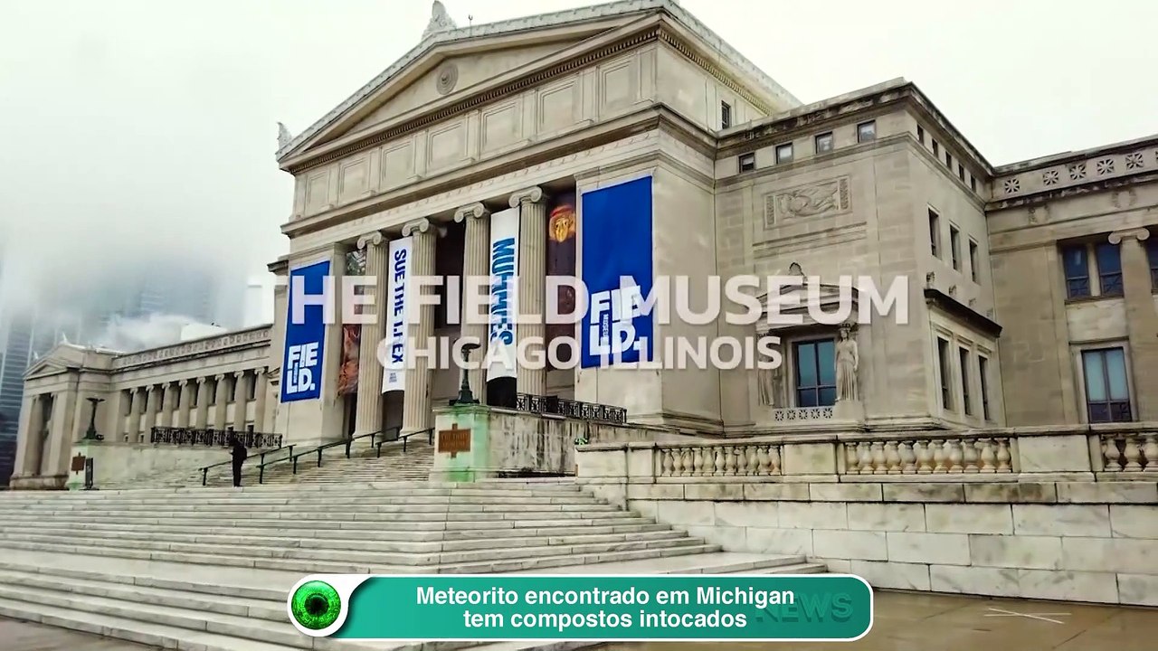 Meteorito encontrado em Michigan tem compostos intocados
