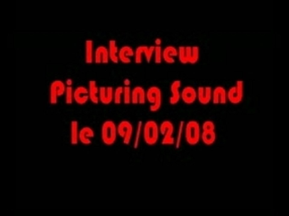 Interview picturing finale part 1