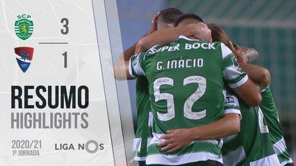 Highlights: Sporting 3-1 Gil Vicente (Liga 20/21 #1)