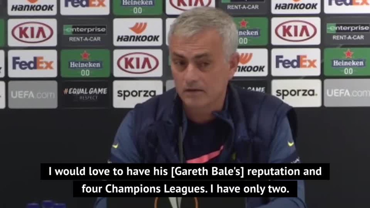 Bale is an example for everybody - Mourinho