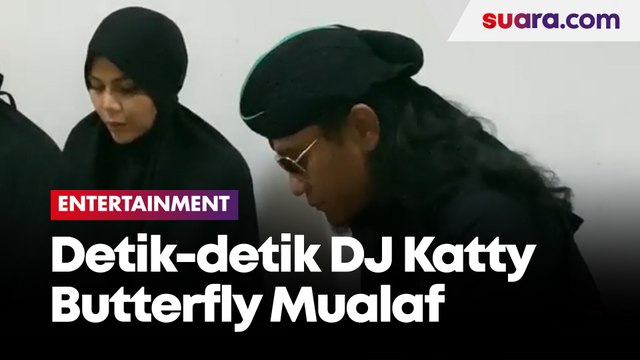 Mualaf, Detik-detik DJ Katty Butterfly Ucapkan Dua Kalimat Syahadat