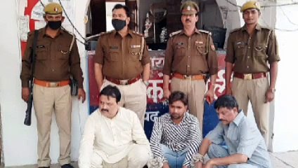 पुलिस ने तीन वांछित अपराधियों को किया गिरफ्तार