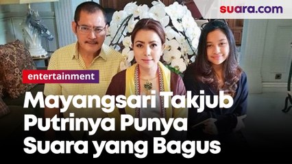 Mayangsari Takjub Putrinya Punya Suara yang Bagus
