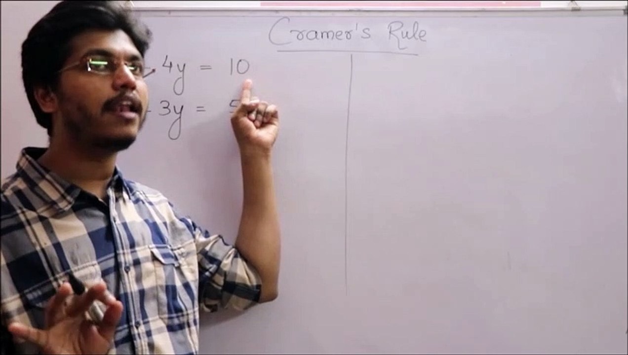 Determinant and Cramer_s Rule