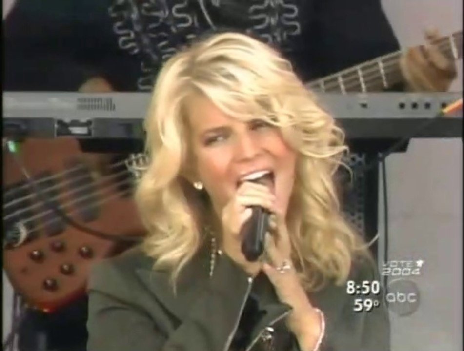 Jessica Simpson - Take My Breath Away (Live @ Good Morning America) (2004/08/06) SVCD