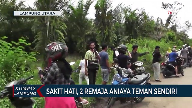 Sakit Hati, 2 Remaja di Lampung Utara Tega Aniaya Teman Sendiri