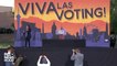 Sen. Kamala Harris makes campaign stop in Las Vegas