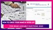 How To Check Your Name In Voter List And Download Voter Slip I Bihar Assembly Elections 2020