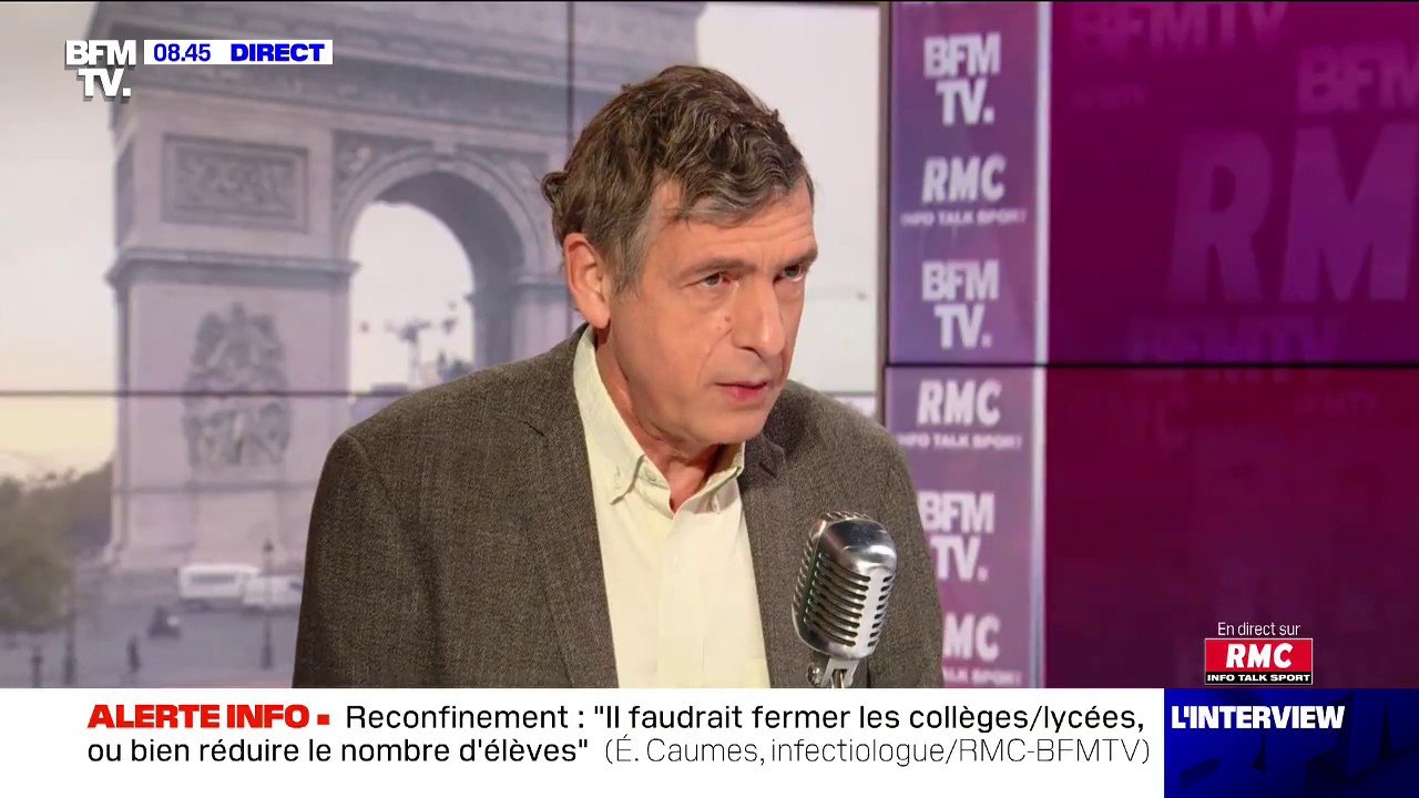 Le Pr Éric Caumes "ne peut pas affirmer aujourd'hui" si nous pourrons passer les fêtes de fin d'année en famille