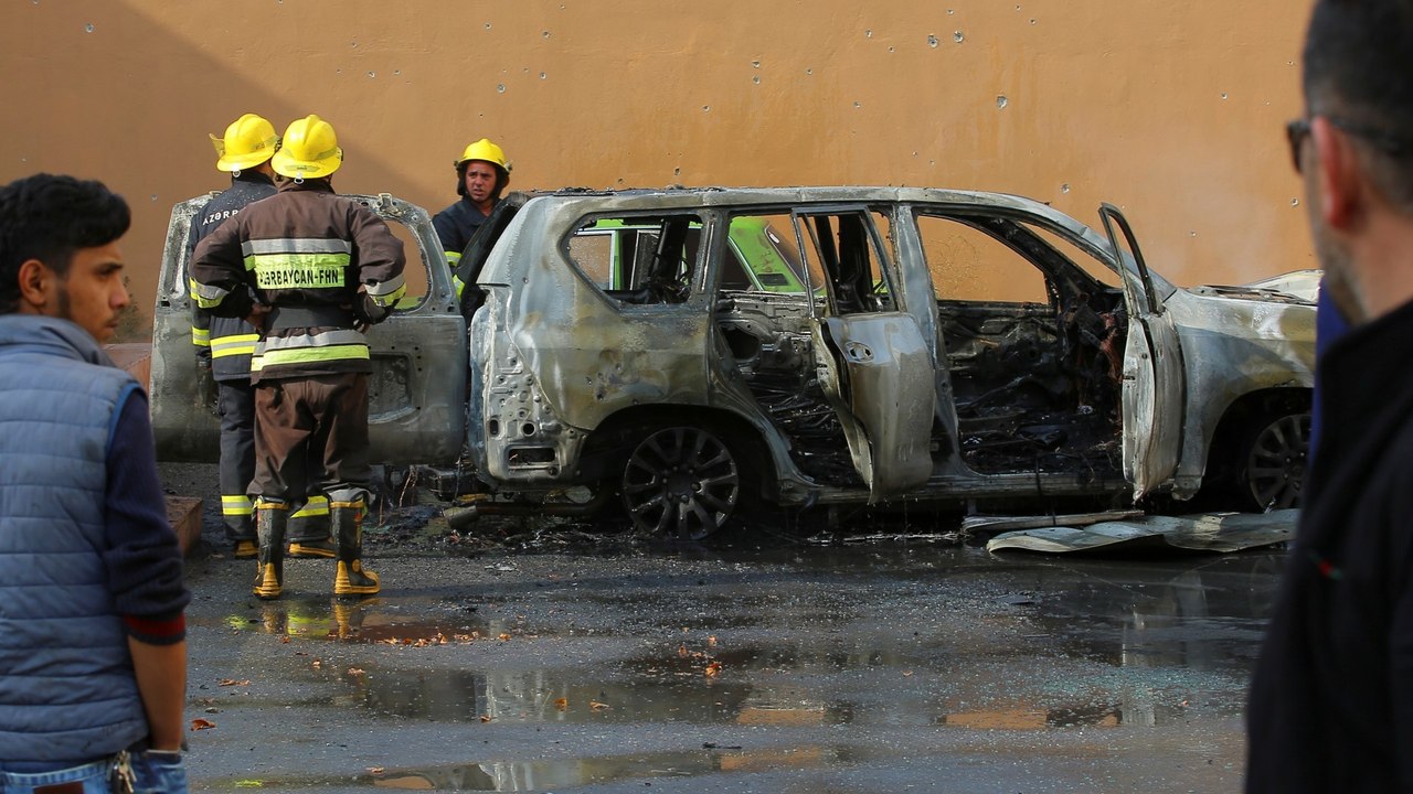 Azerbaijan says 21 dead in Armenia attack near Nagorno-Karabakh
