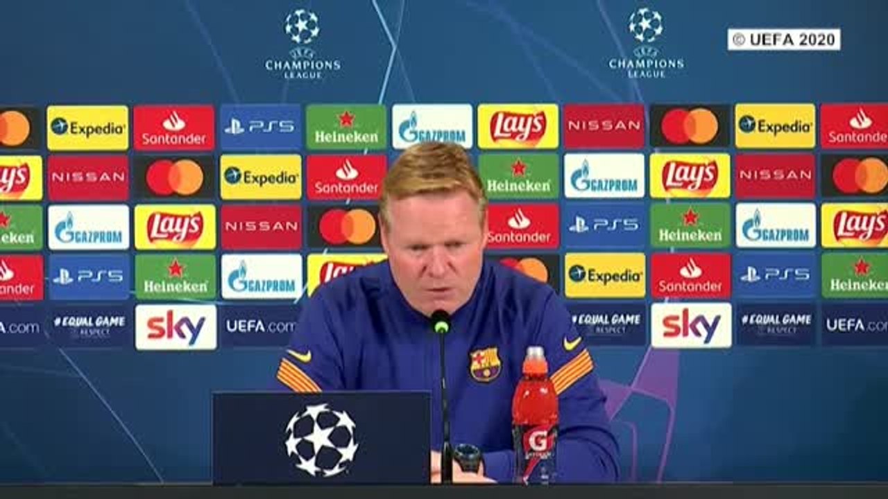 Koeman tras la victoria ante la Juve: "Ha sido nuestro mejor partido"