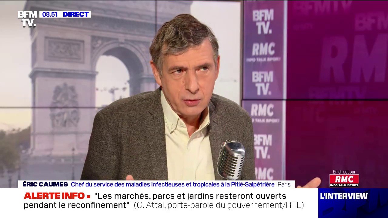 Pr Éric Caumes: "Oui", il faut s'attendre à avoir une 3e vague au printemps prochain
