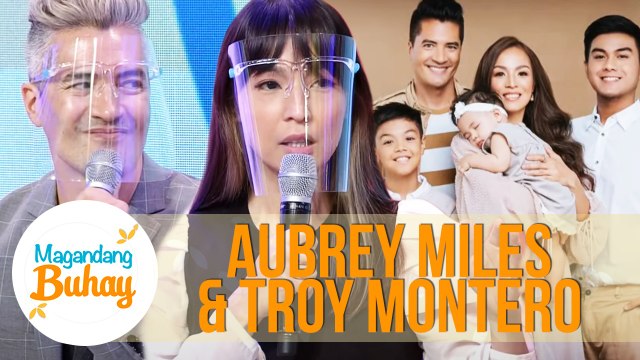 Aubrey and Troy share about the changes in their family during the quarantine | Magandang Buhay