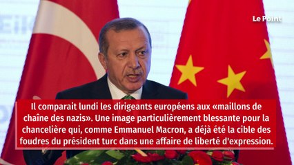 Insultes d'Erdogan contre Macron : Merkel fait le dos rond