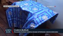 Puluhan Rumah Warga Rusak Diterjang Angin Kencang