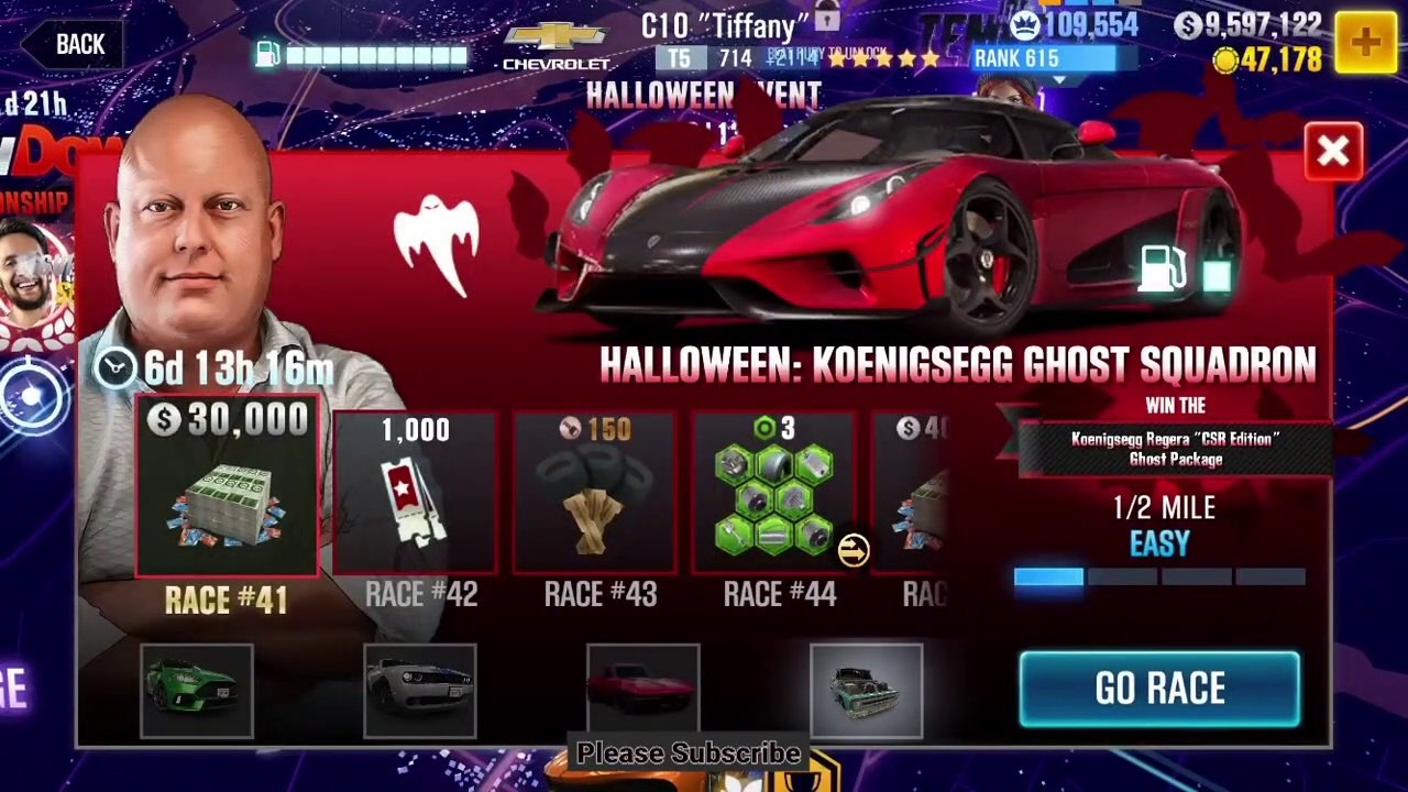 #113 CSR Racing 2 | Events | Halloween: Kegnigsegg | Part 3/3 | Get Koenigsegg Regera Ghost Package