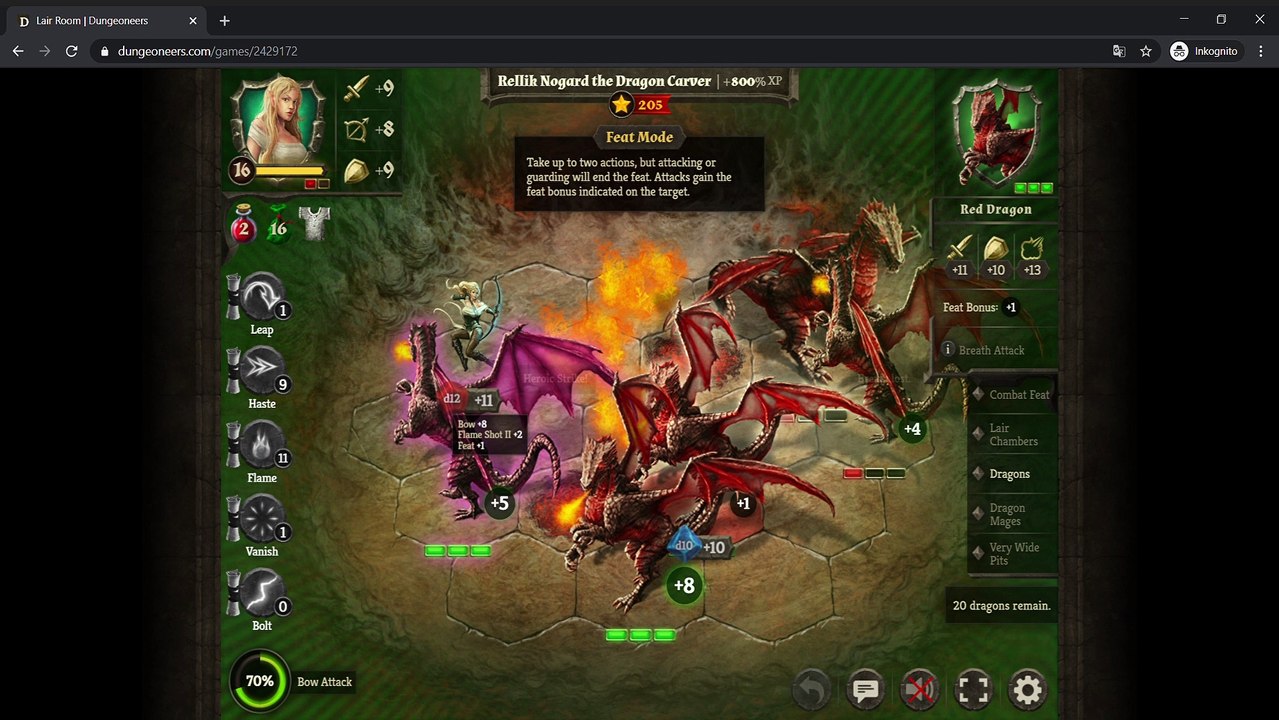 Dungeonneers - the magic blocking (elf)