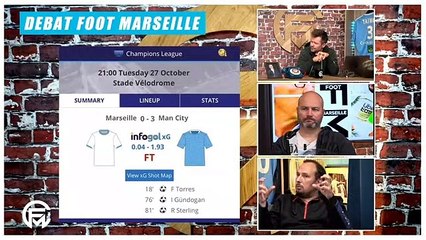 OM : Contrairement à ce que dit AVB, tous les adversaires ne jouent pas comme contre City. La preuve...
