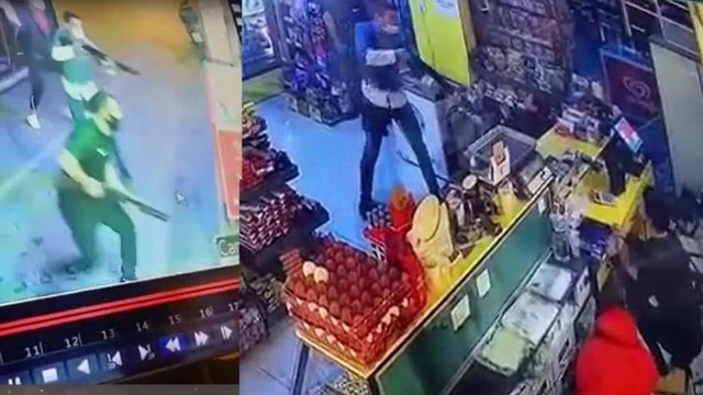 İzmir’de 7 kişi pompalı silah ve sopalarla tekel bayisini bastı