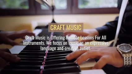 Teaching Music Lessons Online Los Angeles - Craft Music
