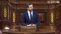 Casado defiende la abstención del PP a la prórroga y denuncia la 