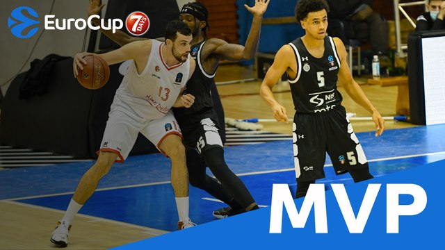7DAYS EuroCup Week MVP: Pierre Pelos, JL Bourg en Bresse