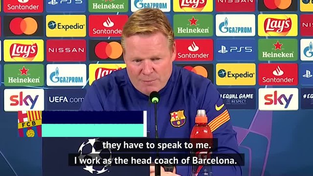 Koeman focused on the pitch amid Barca board turmoil