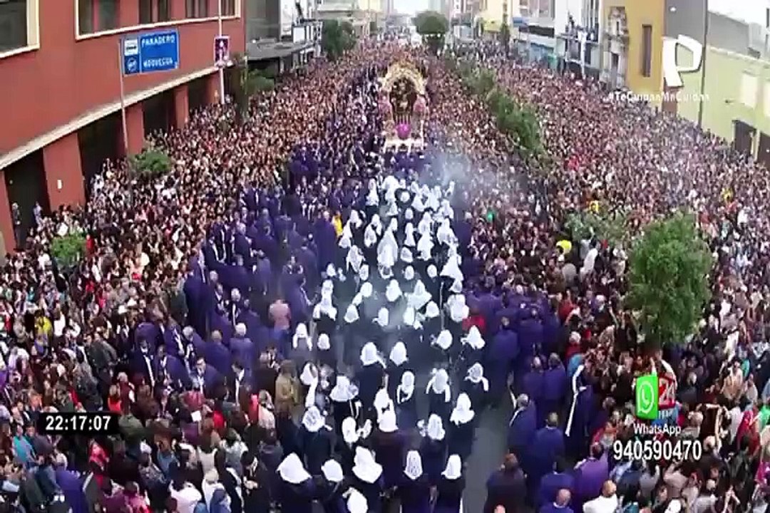 Iglesia Las Nazarenas: fieles hicieron largas filas para orar ante el Señor de los Milagros