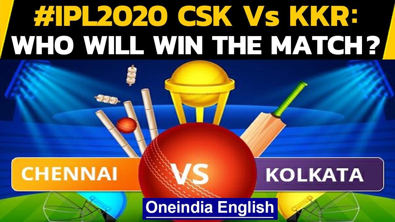 IPL 2020: CSK VS KKR: MS Dhoni's men to play for pride against Eoin Morgan's side | Oneindia Hindi