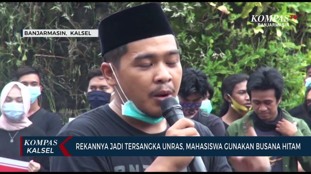 Mimbar Bebas Tolak UU Omnibus Law, Mahasiswa Bacakan Sumpah Duka Pemuda