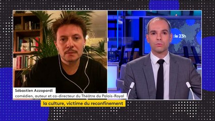 Culture : "Il n'y a pas de cluster dans les salles de théâtre et de cinéma", affirme Sébastien Azzopardi