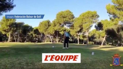 Même au golf, Nadal a ses petits rituels - Tennis - WTF