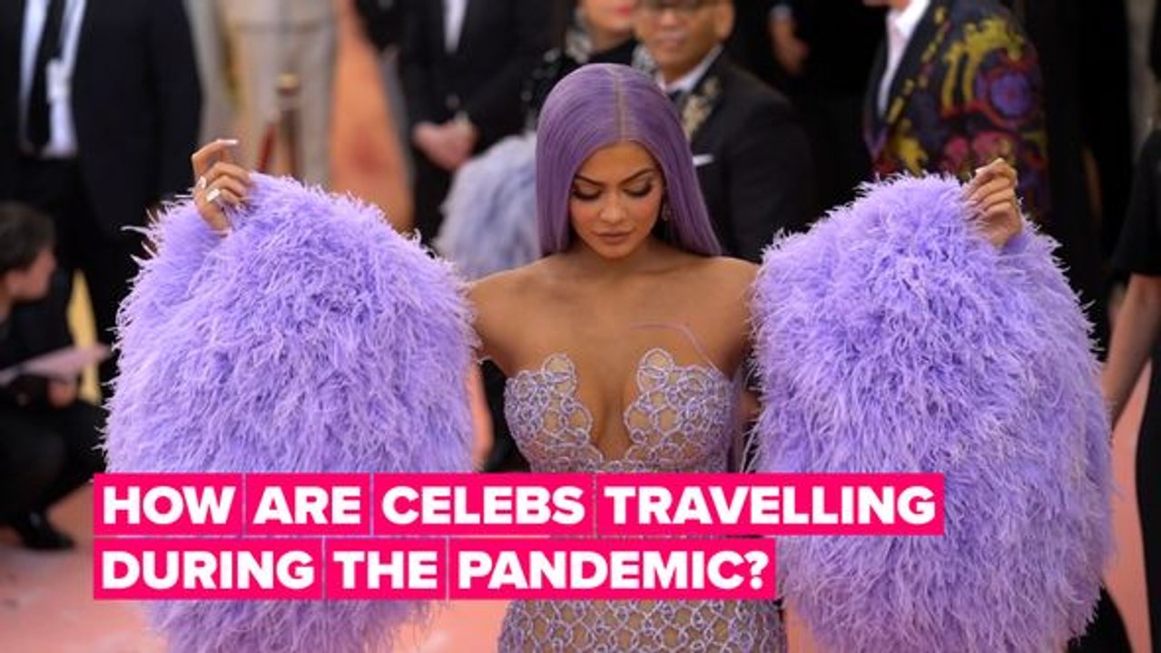 How are celebrities travelling around the world, while others can't?