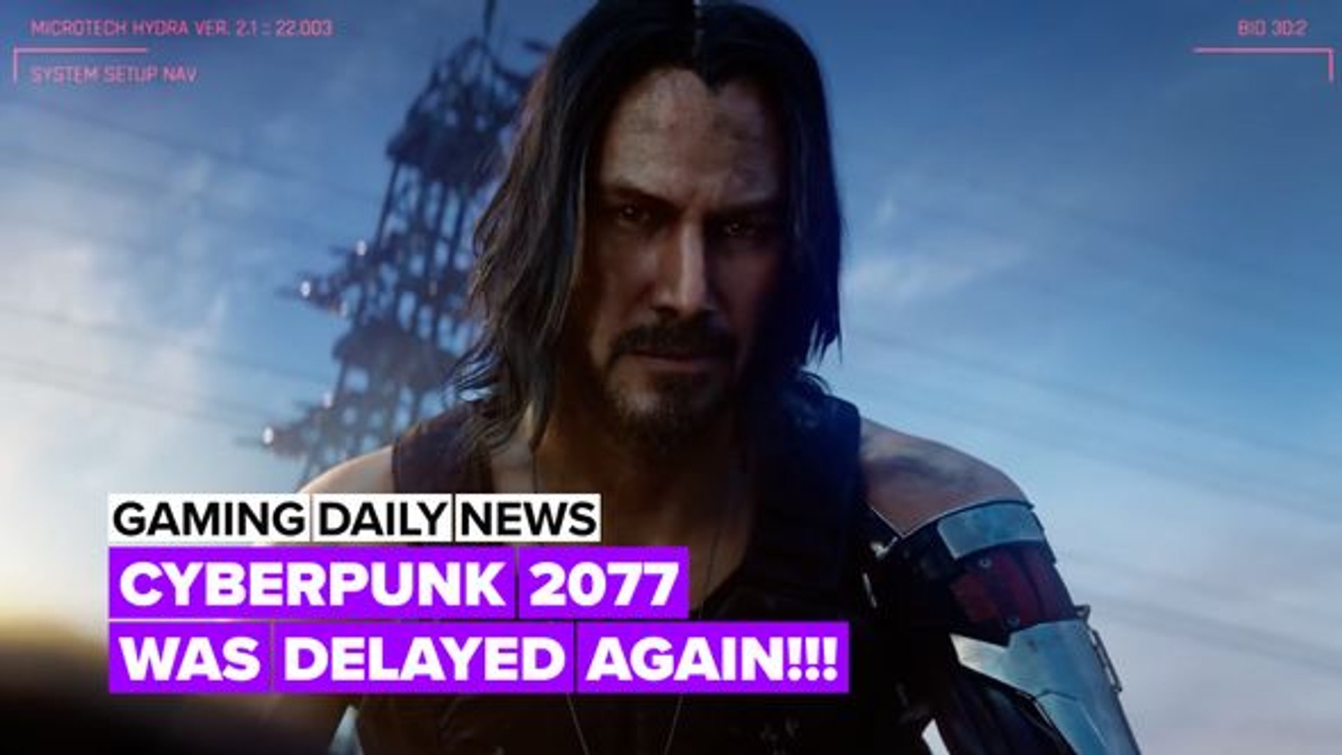 Cyberpunk 2077 has been delayed again