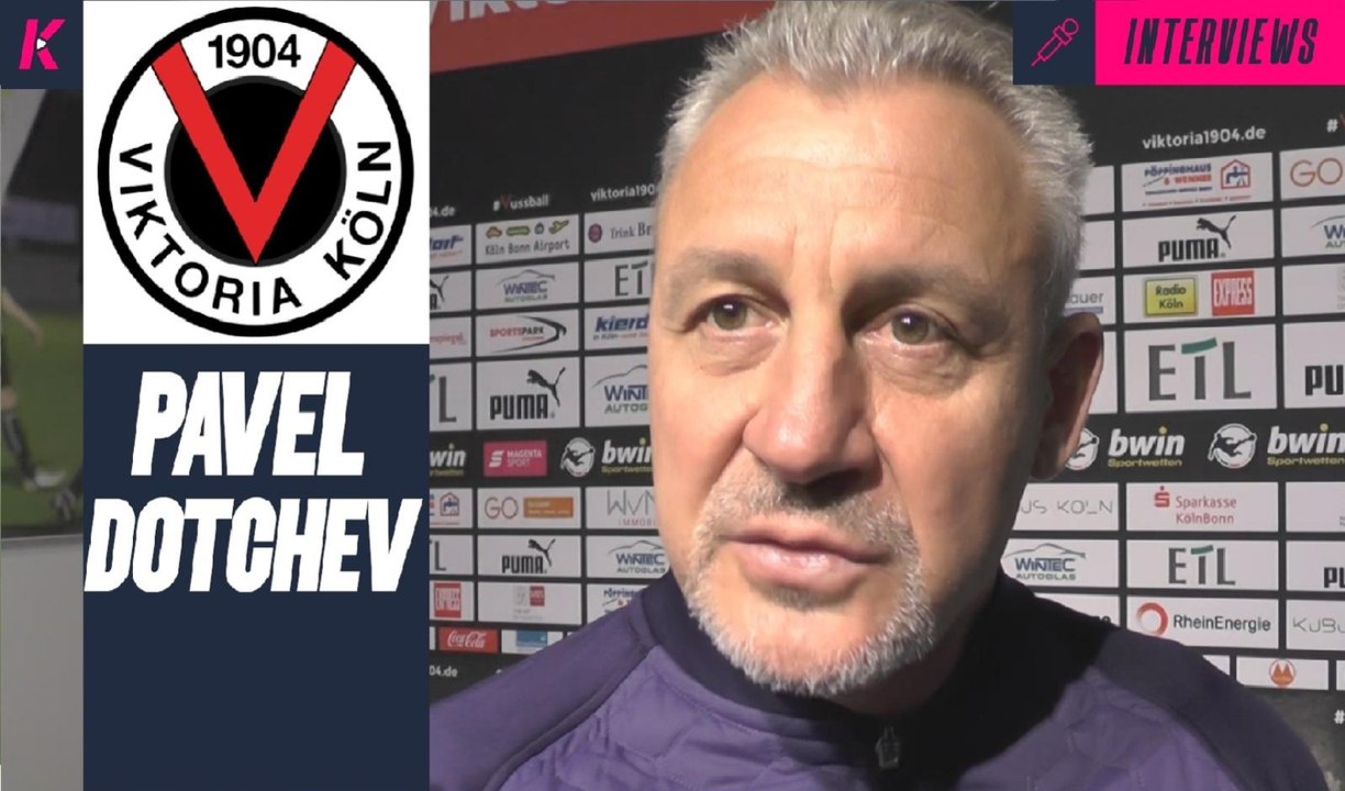 Viktoria-Trainer Pavel Dotchev vor dem Heimspiel gegen Lübeck