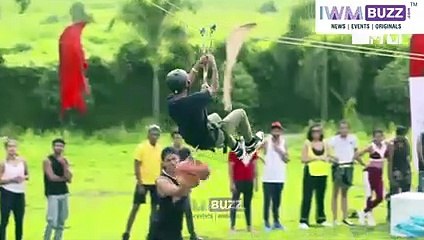 Roadies Revolution Frustrated Neha Dhupia throws a cricket bat, Rannvijay comes to rescue