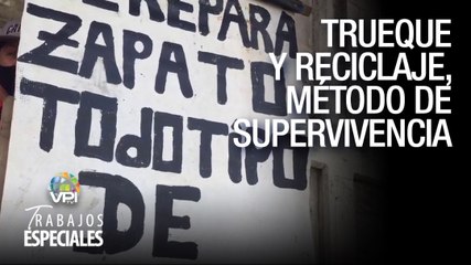 Trueque y reciclaje , método de supervivencia - Monagas - Especial VPItv