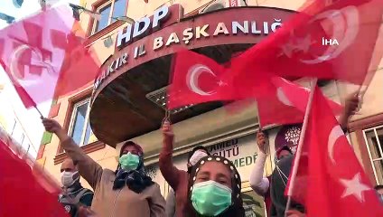 Evlat nöbetindeki aileler, Cumhuriyet Bayramı'nı kutladı