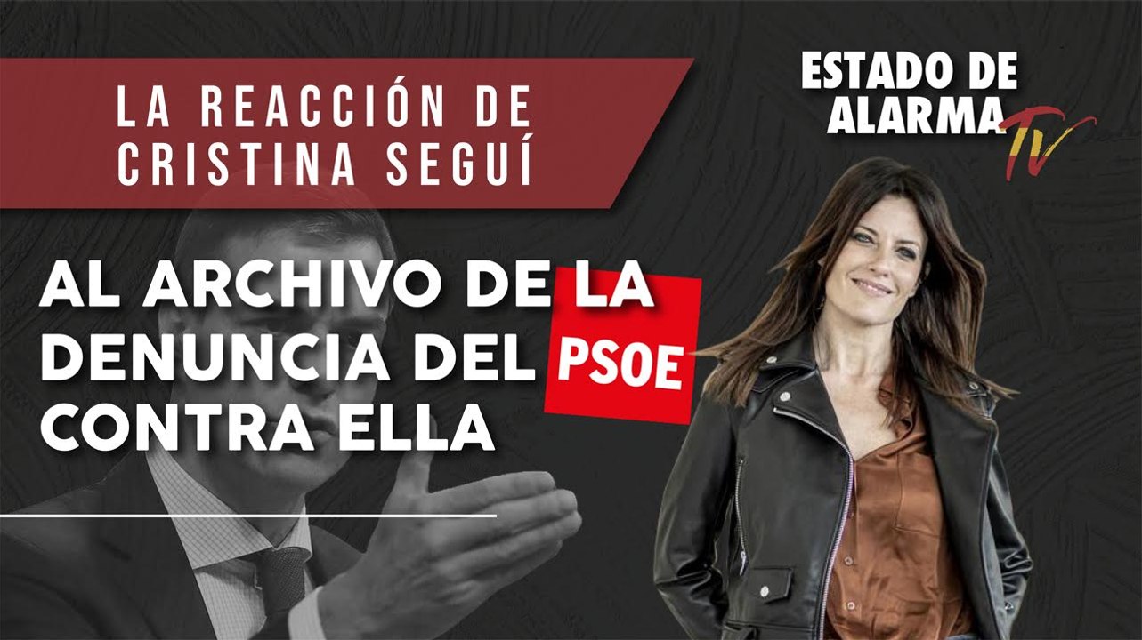 Comunicado de Cristina Seguí