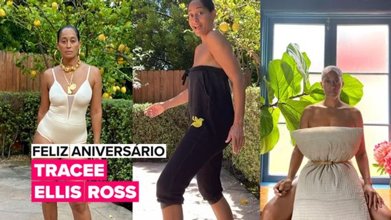 A vida de Tracee Ellis Ross não podia estar melhor