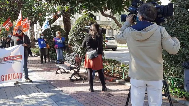 CCOO se concentra en Badajoz en defensa de la sanidad pública