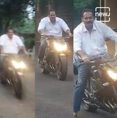 Udayanraje Bhosle Expressed His Love About Bike Riding Again In Satara