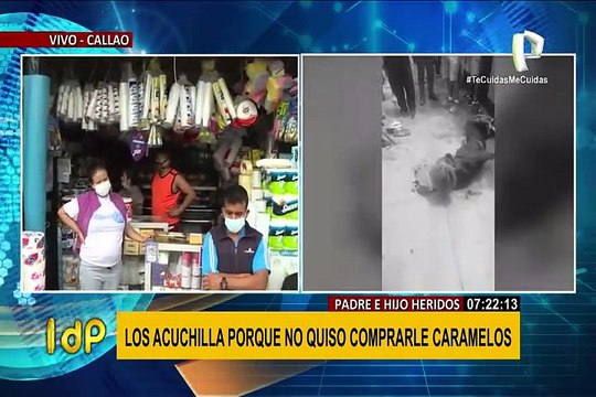 Familia de padre e hijo atacados por falso vendedor de caramelos pide maxima sanción