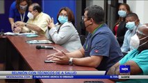 Reunión con técnicos de salud - Nex Noticias