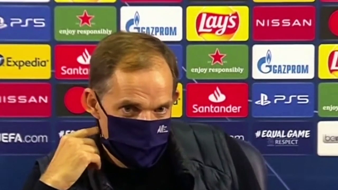 Football - Ligue des Champions - Thomas Tuchel en conférence de presse après Istanbul Basaksehir 0-2 PSG