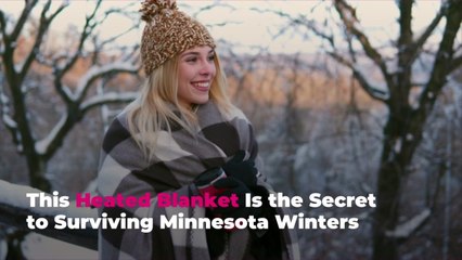 This Heated Blanket Is the Secret to Surviving Minnesota Winters
