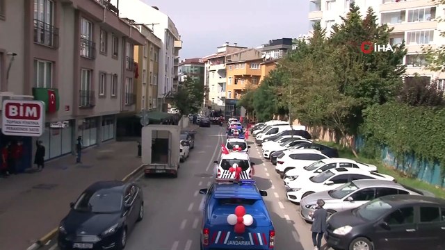 29 Ekim Cumhuriyet Bayramı Türk bayraklı konvoy ile kutlandı