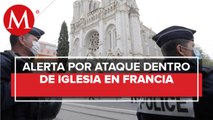 Atentado terrorista deja tres muertos en iglesia católica de Niza, Francia