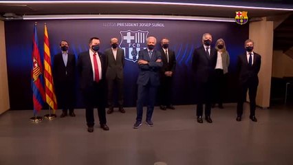 Se constituye la comisión gestora del Barça