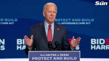 Biden calls Trump 'reckless' after rally left hundreds stranded in sub-zero cold